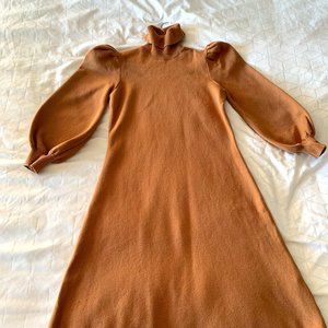 SOLD!!! Tan Sweater Dress